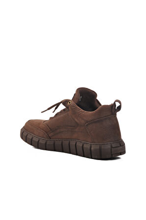 Bulldozer Kahve Nubuk Hakiki Deri Sneaker Erkek Bot
