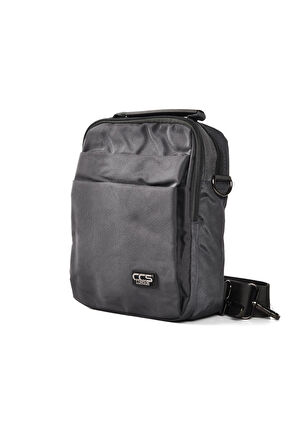 Ççs Gri Unisex Omuz Çantası