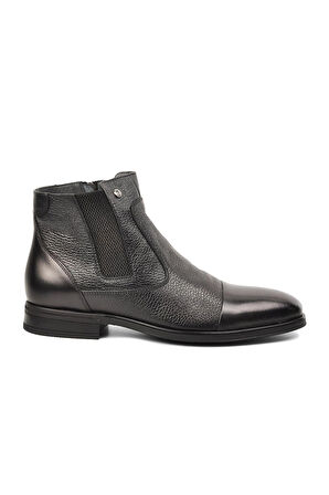 Pierre Cardin Siyah Hakiki Deri Erkek Bot
