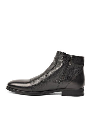 Pierre Cardin Siyah Hakiki Deri Erkek Bot