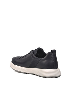 Dr.Flexer Lacivert Nubuk Hakiki Deri Erkek Sneaker Ayakkabı