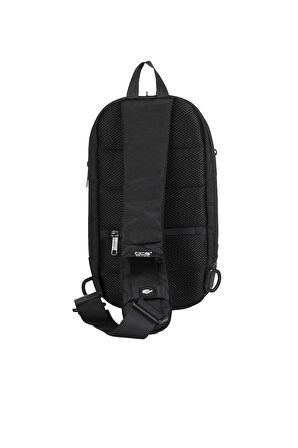 Ççs Siyah Unisex Omuz Çantası