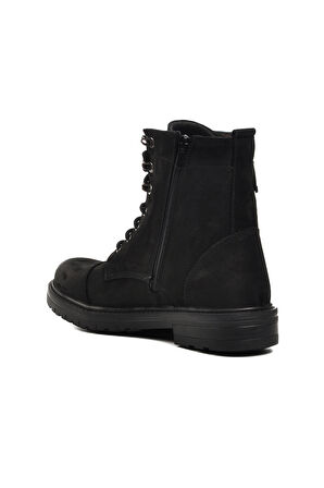 Pierre Cardin Siyah Nubuk Erkek Bot