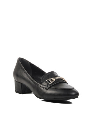 Pierre Cardin Siyah Kadın Topuklu Ayakkabı