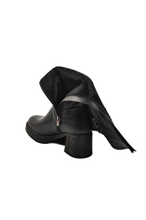 Pierre Cardin Siyah Kadın Topuklu Çizme