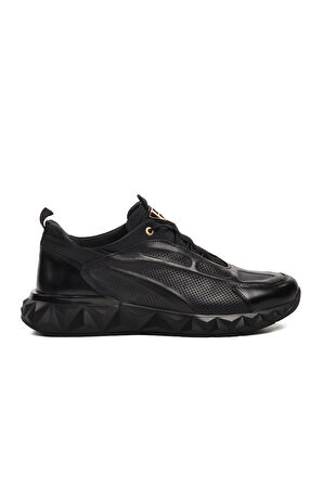 Marcomen Siyah Erkek Sneaker Ayakkabı