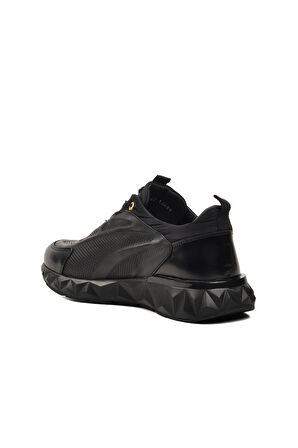 Marcomen Siyah Erkek Sneaker Ayakkabı
