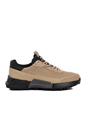 Marcomen Bej Nubuk Erkek Sneaker Ayakkabı Scootland
