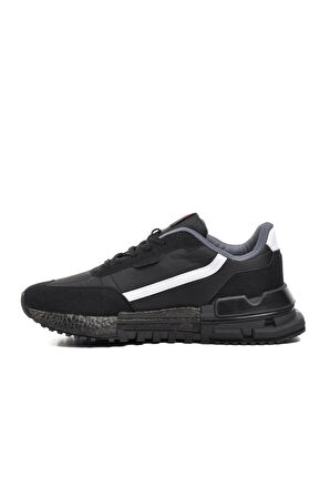 Lee Cooper Siyah Kırmızı Erkek Sneaker