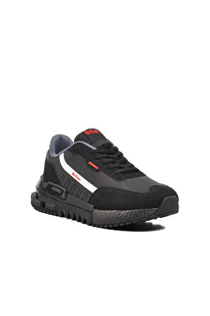 Lee Cooper Siyah Kırmızı Erkek Sneaker