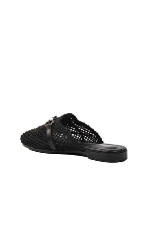 Pierre Cardin Siyah Kadın Terlik