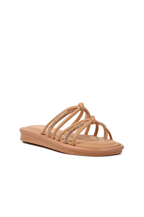 Pierre Cardin Bej Kadın Terlik