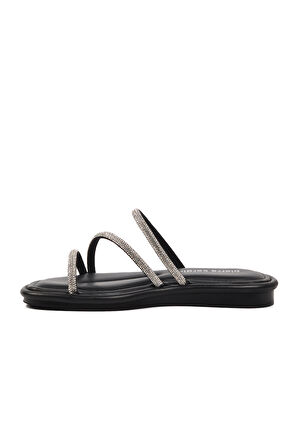 Pierre Cardin Siyah Kadın Terlik