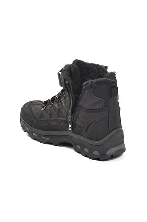Aspor Siyah Cırtlı Unisex Çocuk Bot