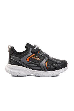 Slazenger Siyah Füme Çocuk Spor Ayakkabı