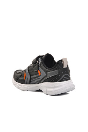Slazenger Siyah Füme Çocuk Spor Ayakkabı