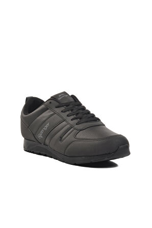 Slazenger Siyah Siyah Unisex Spor Ayakkabı