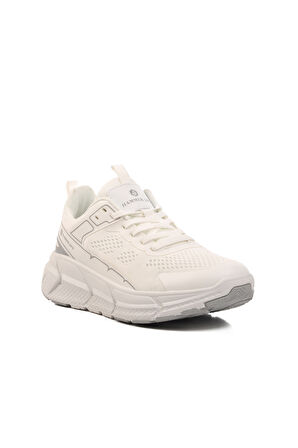 Hammer Jack Beyaz Polyester Karışımlı Unisex Spor Ayakkabı