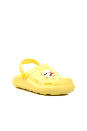 Aspor Sarı Sabo Unisex Çocuk Terlik