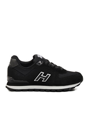 Hammer Jack Siyah Suni Deri Unisex Sneaker