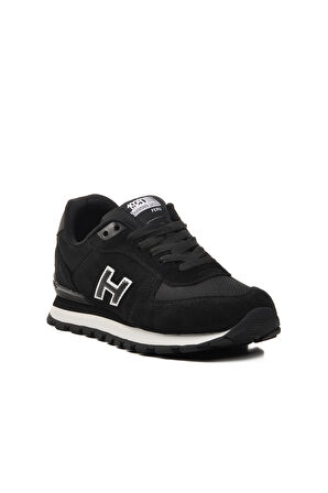 Hammer Jack Siyah Suni Deri Unisex Sneaker