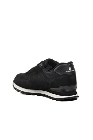 Hammer Jack Siyah Suni Deri Erkek Sneaker ( Büyük No )