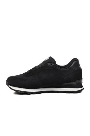 Hammer Jack Siyah Suni Deri Erkek Sneaker