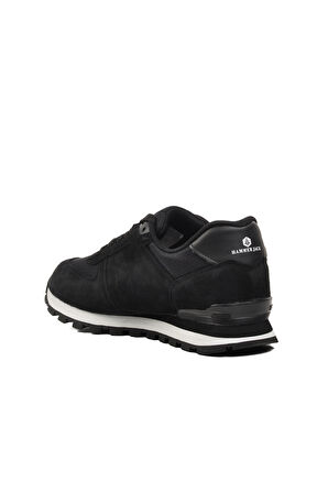 Hammer Jack Siyah Suni Deri Erkek Sneaker