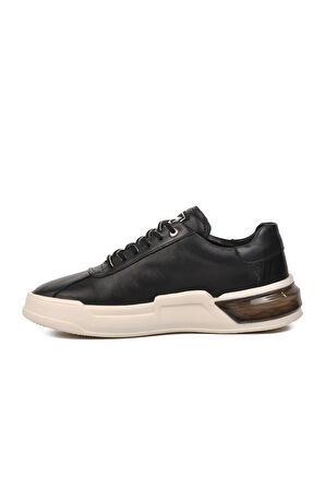 Marcomen Siyah Beyaz Erkek Sneaker