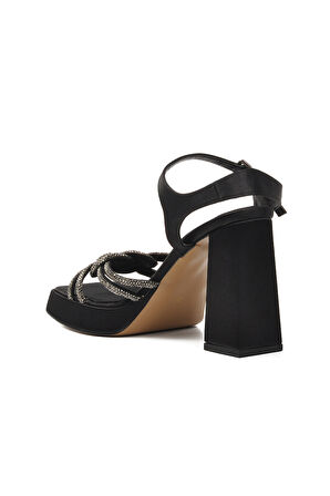 Venüs Siyah Kadın Abiye Ayakkabı