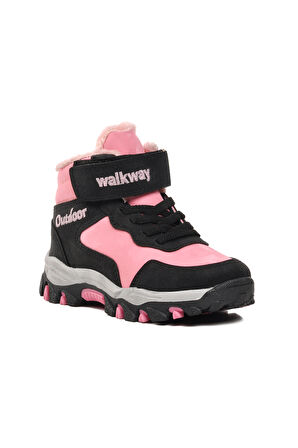 Walkway Pembe Cırt Cırtlı Çocuk Trekking ve Outdoor Bot
