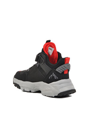 Aspor Siyah Cırtlı Unisex Çocuk Bot