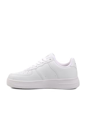 Aspor Beyaz Bağcıklı Unisex Spor Ayakkabı