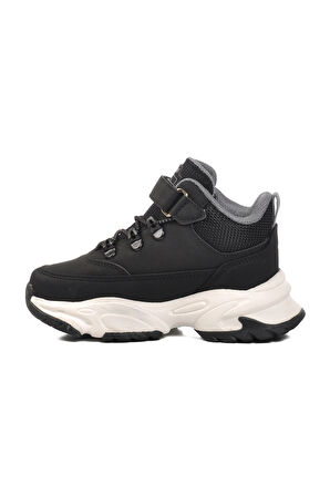 Aspor Siyah Unisex Çocuk Outdoor Bot