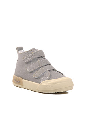 Walkway Gri Cırtlı Unisex Çocuk Spor Ayakkabı