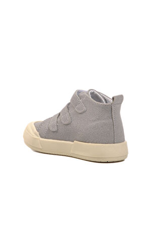 Walkway Gri Cırtlı Unisex Çocuk Spor Ayakkabı