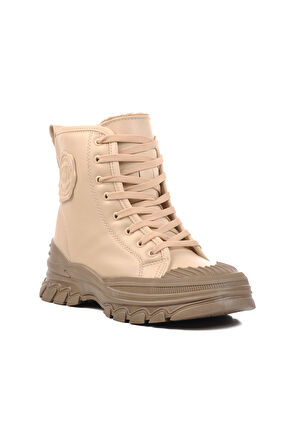 Walkway Bej İçi Kürklü Kadın Bot