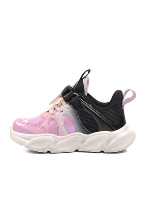 Pepino Lila Siyah Kız Çocuk Spor Ayakkabı