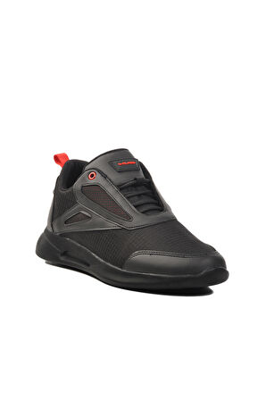 Aspor Siyah Kırmızı Erkek Spor Ayakkabı