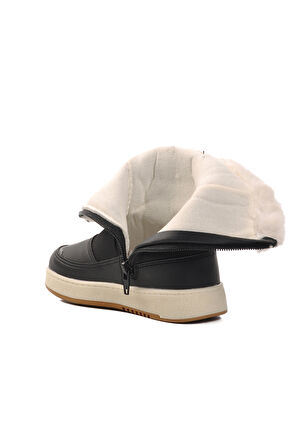 Aspor Siyah İçi Polarlı Kız Çocuk Bot