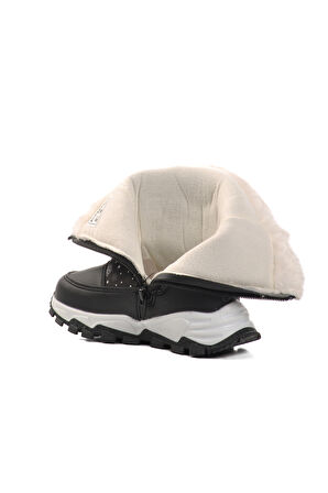 Aspor Siyah İçi Polarlı Kız Çocuk Bot