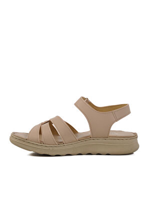 Aspor Bej Kadın Sandalet