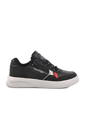 Slazenger Siyah Beyaz Kadın Spor Ayakkabı Sneaker