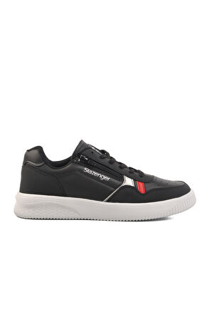 Slazenger Siyah Beyaz Erkek Spor Ayakkabı