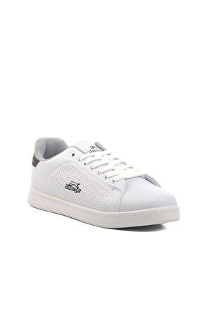 Slazenger Beyaz Siyah Büyük Numara Erkek Sneaker Ayakkabı