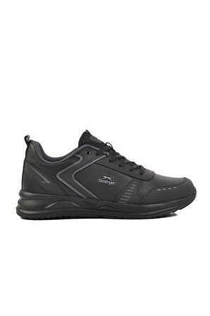 Slazenger Siyah Büyük Numara Erkek Sneaker Ayakkabı