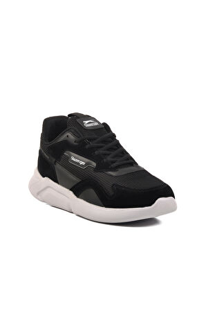 Slazenger Siyah Beyaz Erkek Spor Ayakkabı