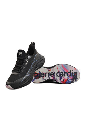 Pierre Cardin Siyah Memory Foam Hafif Erkek Spor Ayakkabı