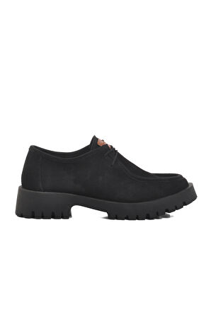 Pierre Cardin Siyah Süet Kadın Casual Ayakkabı