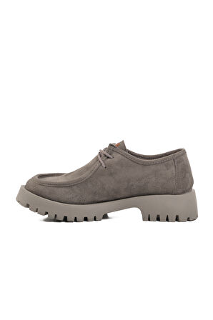 Pierre Cardin Gri Süet Kadın Casual Ayakkabı